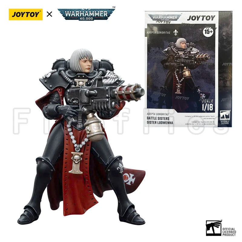 1/18 JOYTOY Action Figure (5PCS/SET) 40K Battle Sisters Re-issue Version Anime Model Toy