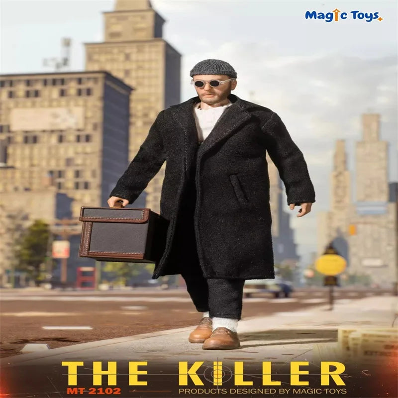 Magic Toys MT2102 1/12 Male Solider Killer Leon Jean Reno Model Full Set 6” Action Figure In Stock For Fans Collection