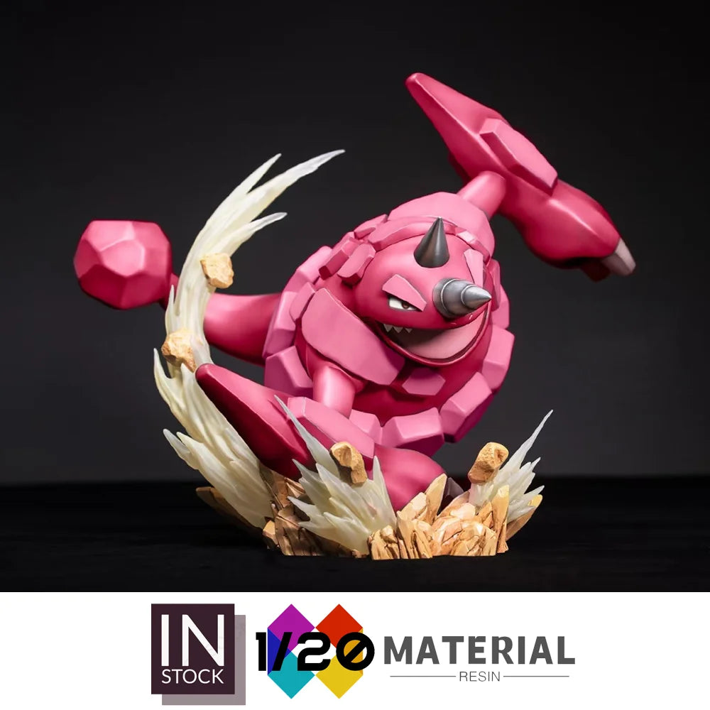 [IN STOCK] 1/20 Resin Scale World [UNOVA] - Rhyhorn & Rhydon & Rhyperior