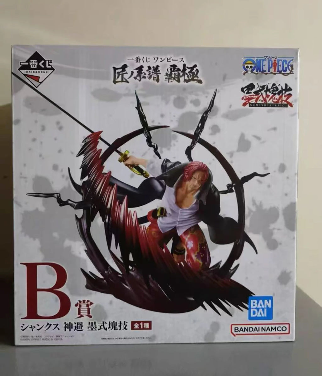 100% in Stock Original Bandai Spirits Ichiban Kuji One Piece Akagami No Shanks Monkey D. Luffy Jewelry Bonney Roronoa Zoro