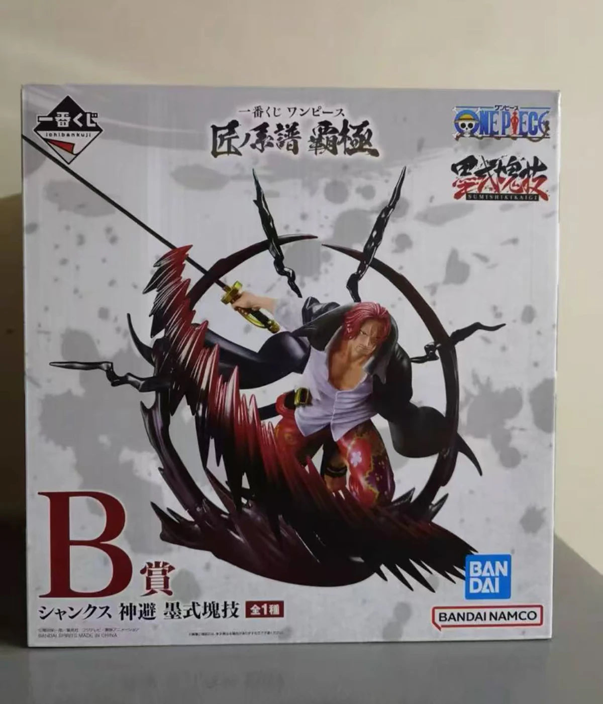 100% in Stock Original Bandai Spirits Ichiban Kuji One Piece Akagami No Shanks Monkey D. Luffy Jewelry Bonney Roronoa Zoro