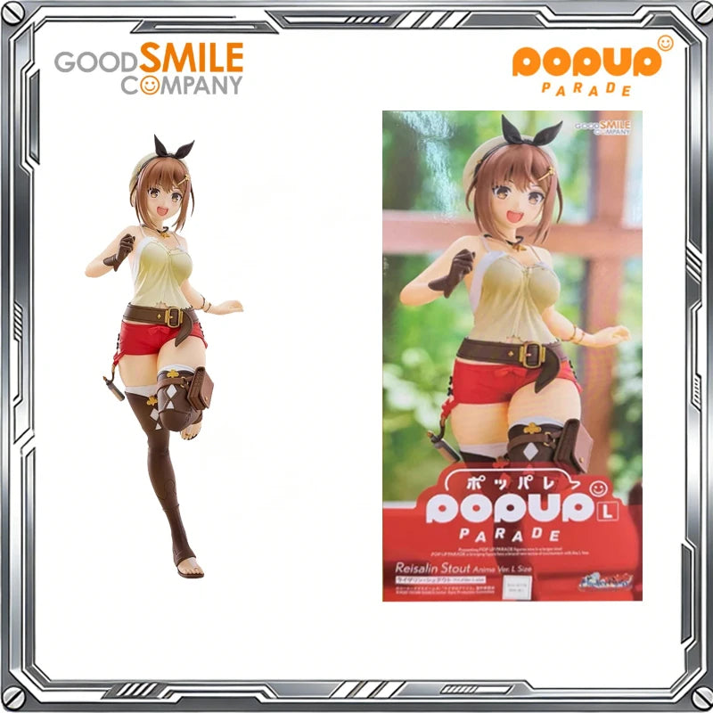 Good Smile Original POP UP PARADE Atelier Ryza Anime Reisalin Stout Swimsuit Ver. High Summer Formal Ver. Action Figure Toys