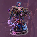 League of Legends Lol Double City War Jinx 1/7 Скулптура Аксесоари за игри Фигурки Колекционерски играчки за геймъри