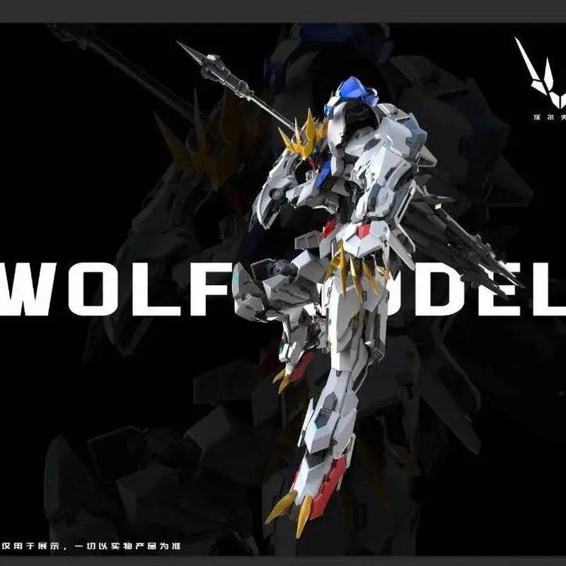 【IN STOCK】Wolf Technology Wolf King Alloy Skeleton 1/100 Barbatos Assembly Model Mecha Assembly Model Kit Action Figure Toy Gift