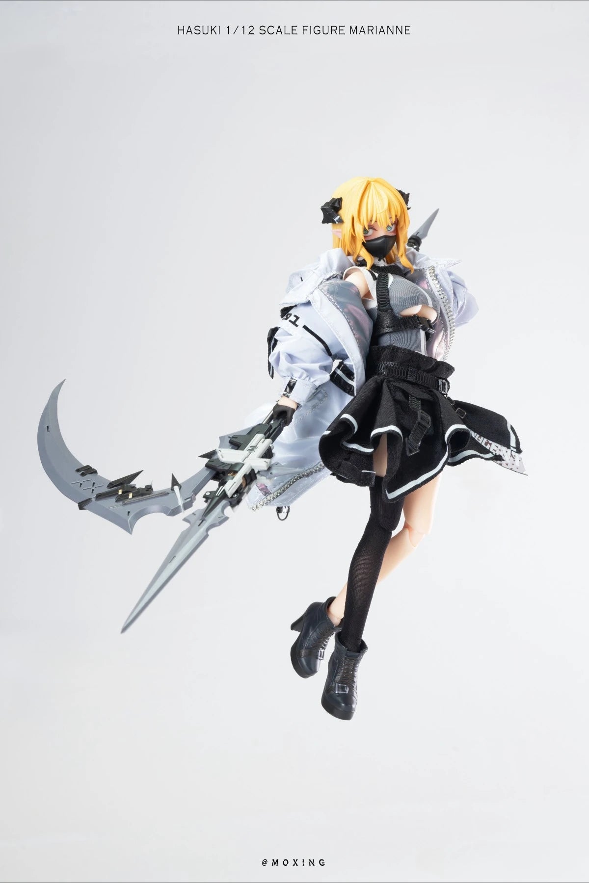 【Original】HASUKI PA009 Leader in White Mariano ORI.Ver 1/12 Action Figure Model Toy