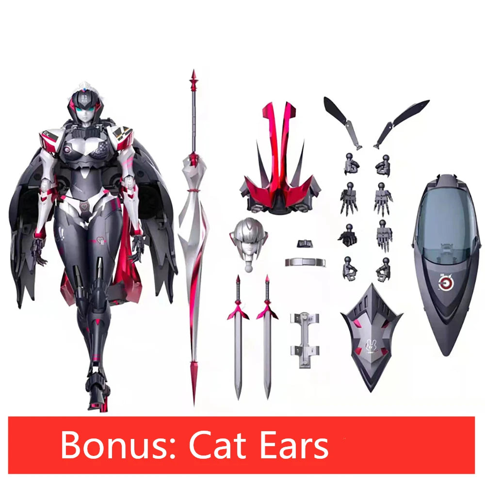 New BigFirebird Build   EX-01PLUS EX01 MOOKA MOCHA Mobile Suit Girl Alloy Model Action Figure Toy With Box in stock