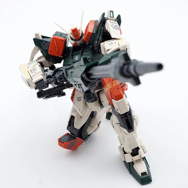 Bandai Original box MG 1/100 MG159 GAT-X103 BUSTER GUNDAM Anime full Action Assembly Figure Model Toy Gifts for kids In shock