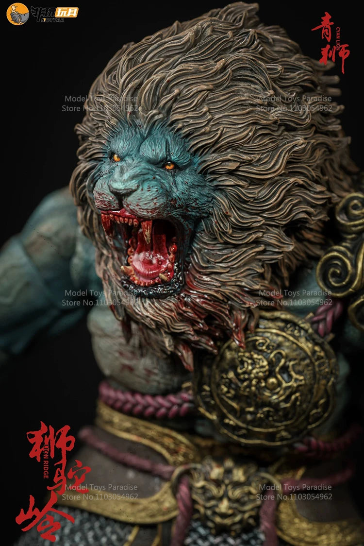 Original Nottaa Collection YM005 1/12 Collectible Toys Lion RidgeCyan Lion Ridge Myth Soldier 6'' Action Figure Model Fans Gifts