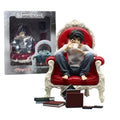 24 cm GK Death Note L Lawliet Anime Figur Kaffee Watari &amp; L Actionfigur Light Yagami Figurine Sammlermodell für Erwachsene Puppenspielzeug