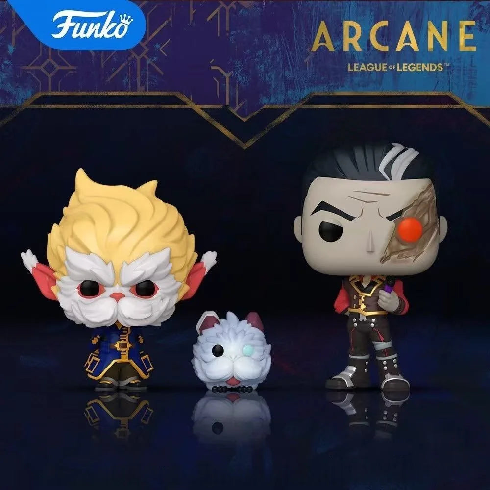 Jinx Action Figure Funko Pop League of Legends Series Vi Ekko Silco Figure Model Original Limited Edition Collectible Toy Gifts