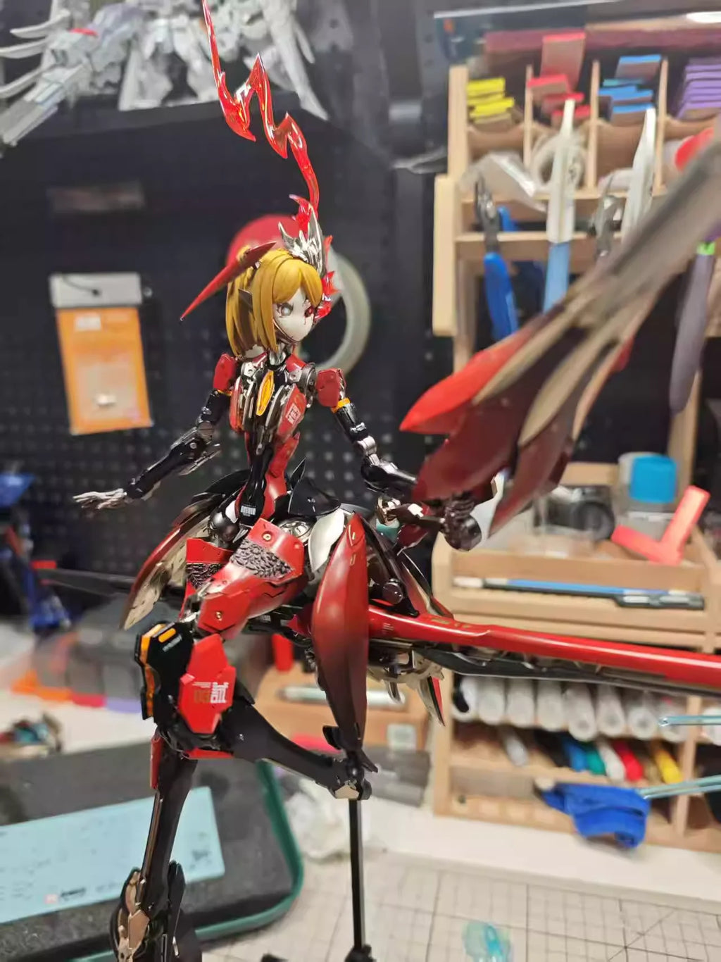 Model Line × Core Creation - First Wave: Rosa Project "Star Lily" Mk3 Plastic Model Kit  Alternative Color Version