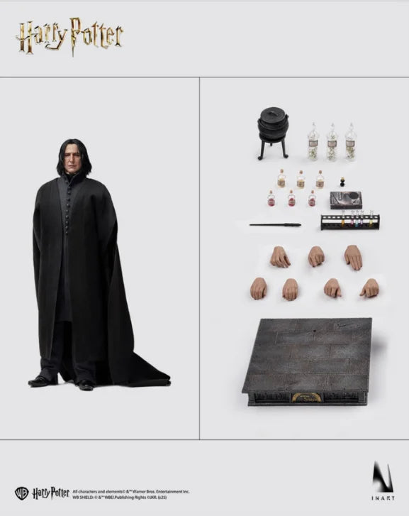 In Stock 100% Original INART Ag A017 Harry Potter and the Half Blood Prince Severus Snape 1/6 Anime Action Collection Figure Toy