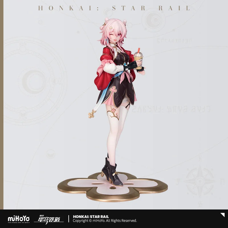 Genuine Honkai Star Rail Myethos Gift+ Series March 7th 1/8 Anime Game Figure Collect Model Desktop Ornament Toy Birthday Gift