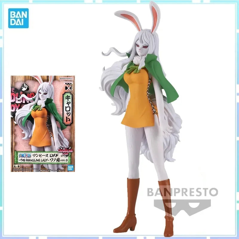 Bandai Original BANPRESTO Anime ONE PIECE DXF Carrot Wano Country PVC Actionfiguren Sammlermodell Ornament Spielzeug