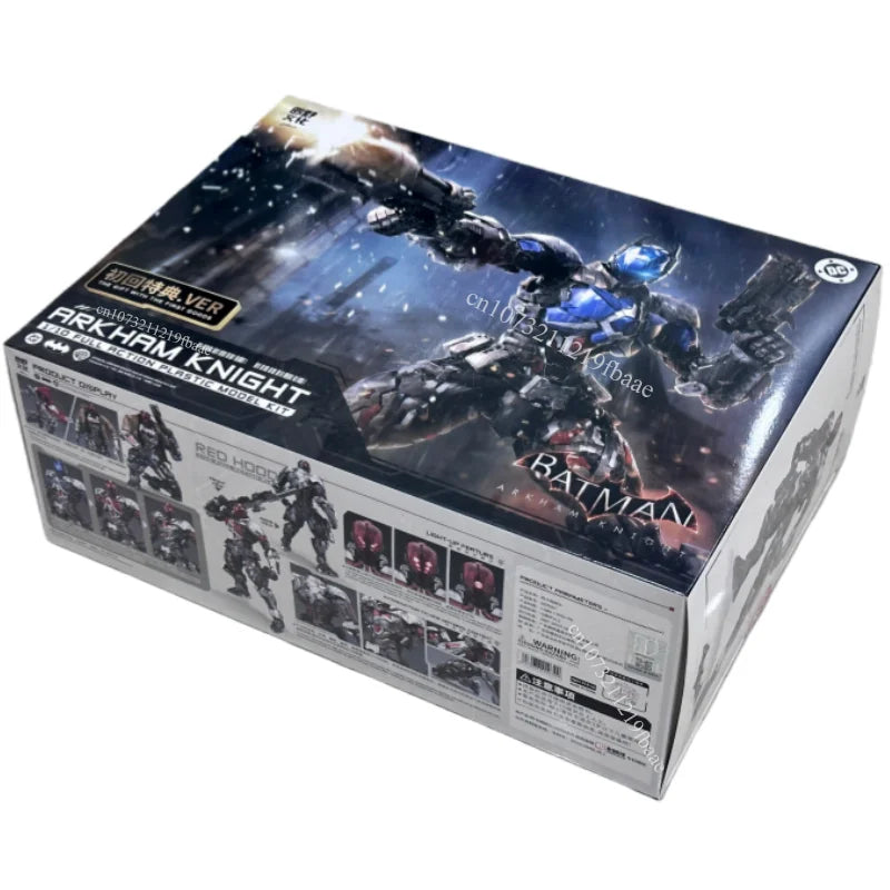 In Stock HEMOXIAN Model BATMAN Action Figure ARKHAM KNIGHT 1/10 Assembly Model Kit DC Toys Red Hood Plastic Mecha Gifts