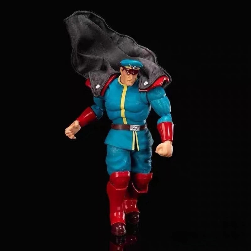 Jada Ultra Street Fighter II M. Bison Fei Long 1/12 Action Figure The Final Challengers Joints Movable Dolls Collectible Toys