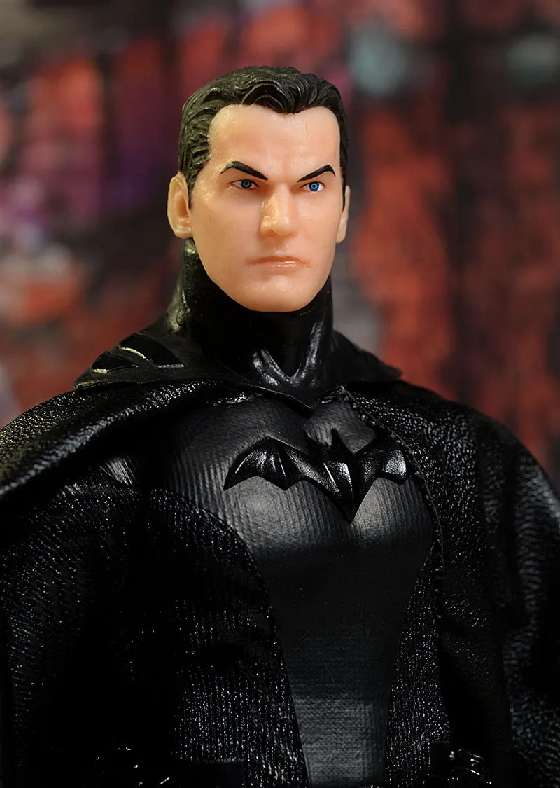 Mezco One 12 Bat-Hero Ascending Knight Full Black 6" Boxed Action Figure