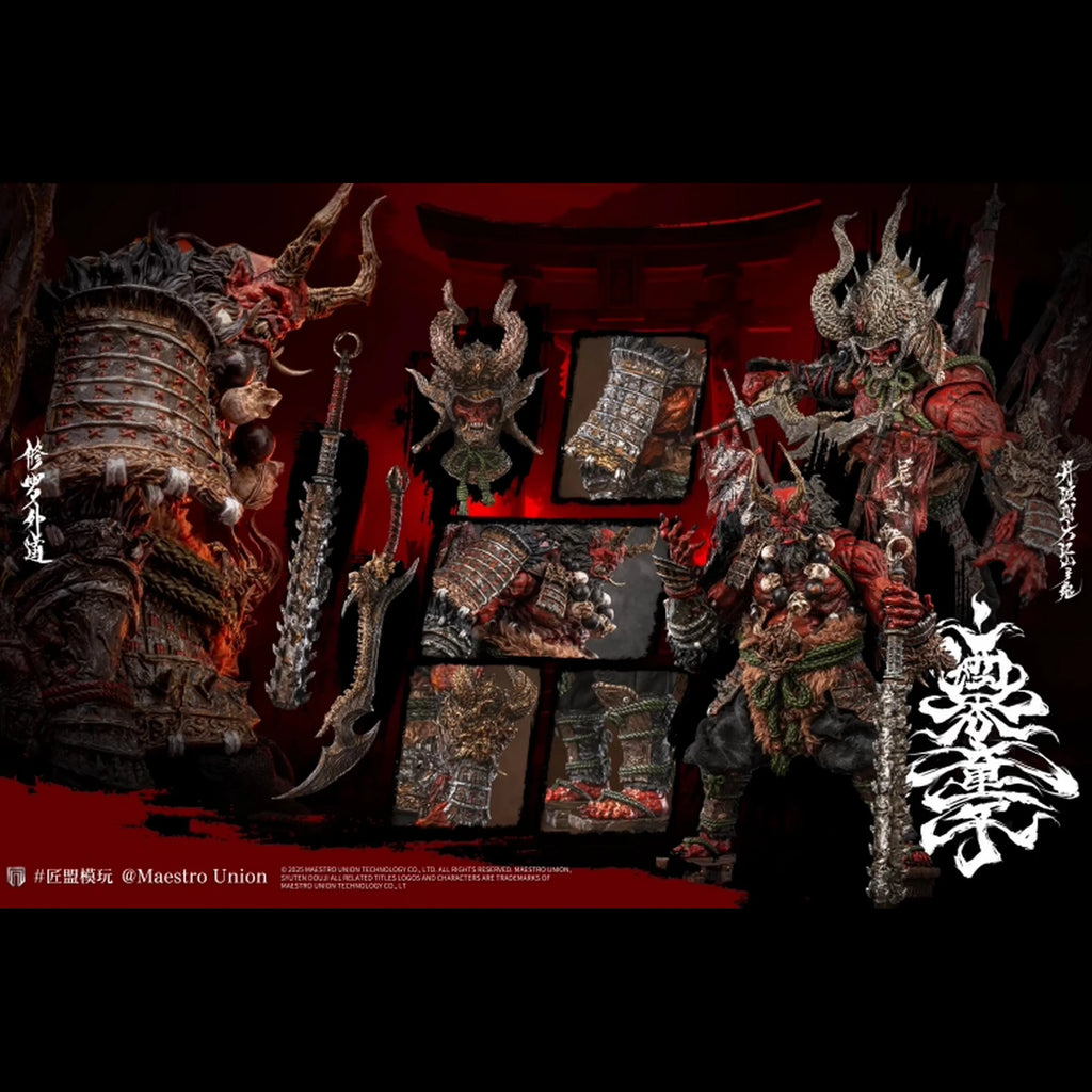 Maestro Union Muil001 Syuten Douji Ghost of Da Jiangshan 1/12 Scale Collectible Action Figure - Immortal Legend Toy Gift