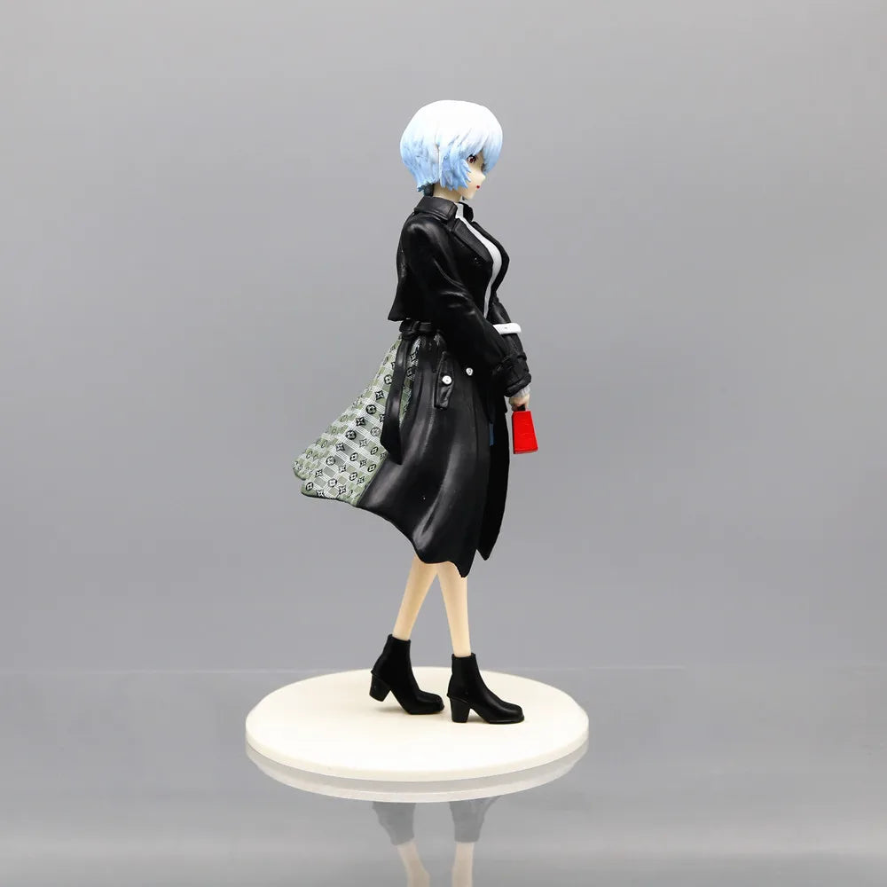 20 см Neon Genesis Evangelion Аниме момиче фигурки кралица Аянами Рей нова форма екшън фигурка детски играчки фигурки модел кукла подаръци