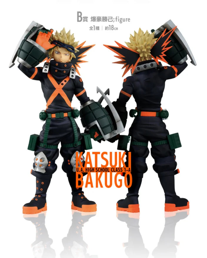 BANDAI Original Ichiban Kuji My Hero Academia Katsuki Bakugou NEXT GENERATIONS Figure Prize Action Figure Model Decoration