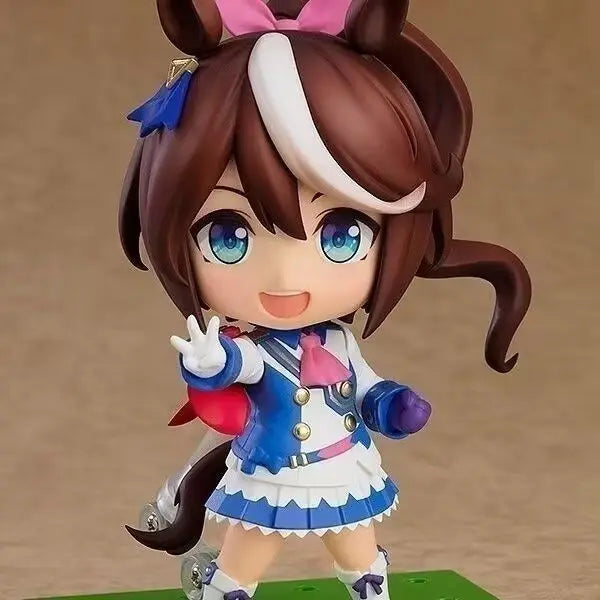 10cmGSC Nendoroid 2151 Rice Shower Uma Musume Pretty Derby Movable Face Plates Cute Poseable Figure Boxed Anime Collectible Fre