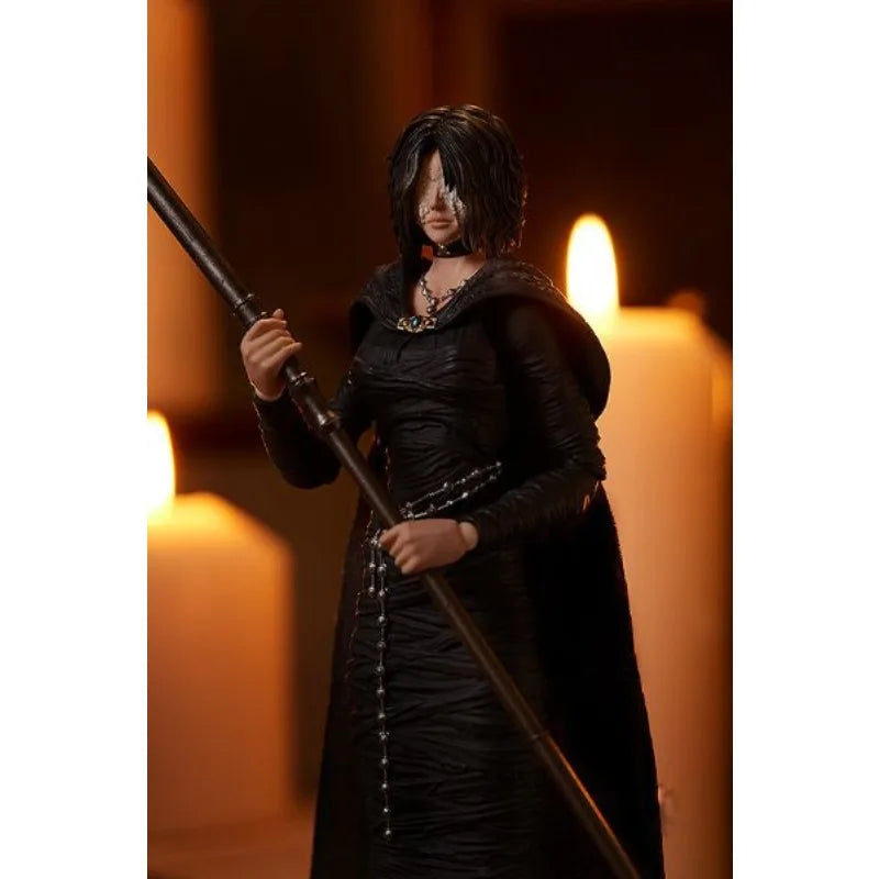 GSC Genuine FINGMA Anime Figure #593 Fire Keeper in Black Action Figure Toys for Boys Kids Gift Collectible Model Ornaments