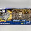Star Wars Box Damaged Battle Packs Cad Bane Escape Stop the Zillo Beast Defend of Kamino Capture the Droids 3.75" Action Figure