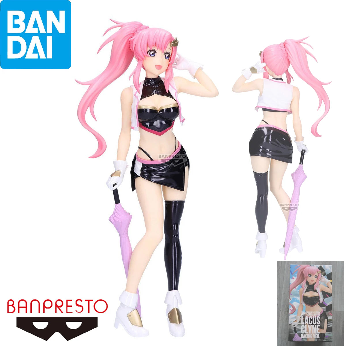 Original in Stock Bandai Spirits BANPRESTO Glitter & Glamours Kidou Senshi Gundam Seed Freedom Lacus Clyne Anime Figure