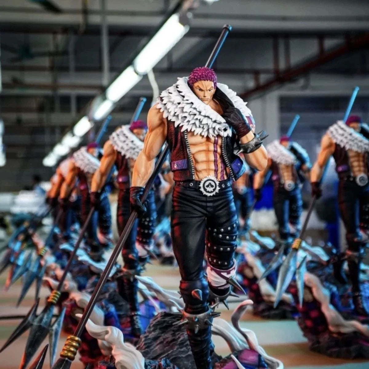 One Piece Аниме Фигурка Шарлот Катакури Крал на художника Шарлот Катакури Статуя Модел Колекция Декорация Играчка Подарък