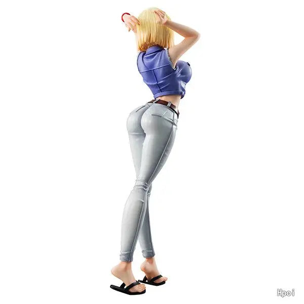 【UA】 MegaHouse Dragon Ball Gals Dragon Ball Z Artificial World No. 18 Ver. III Figures Models Toys Gifts