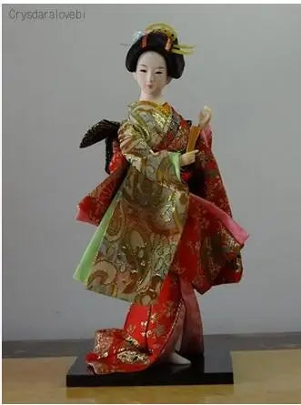 30cm Statuette Ethnic Japanese Geisha Dolls Kimono Dolls Belle Girl Lady Collection Home Decoration Miniature Figurines