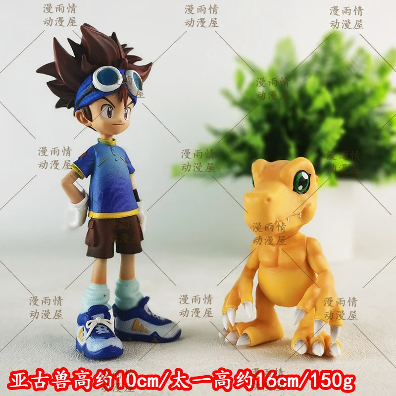 Anime Digimon Adventure Series Character Set Taiyi Ancient Beast Action Doll Pvc Collection Model Toy Cartoon Doll Gift