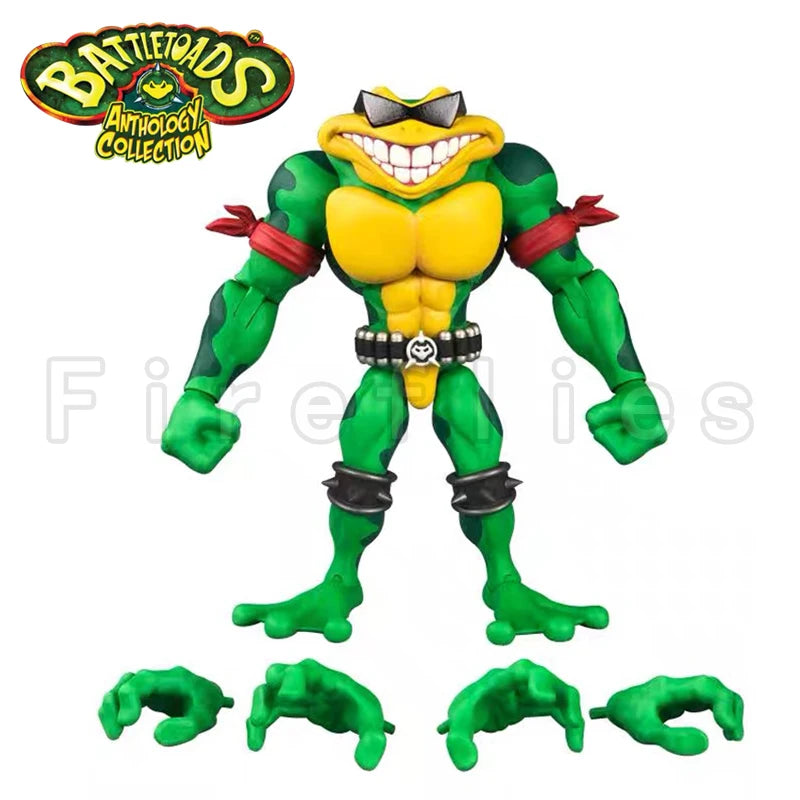 6inches Megalopolis Premium DNA Battletoads Wave 1 Action Figure Anime Movie Model For Gift