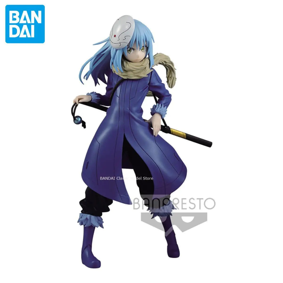 Genuine Official Original Bandai Banpresto That Time I Got Reincarnated As A Slime Rimuru Tempest Figure Anime Model Genuine