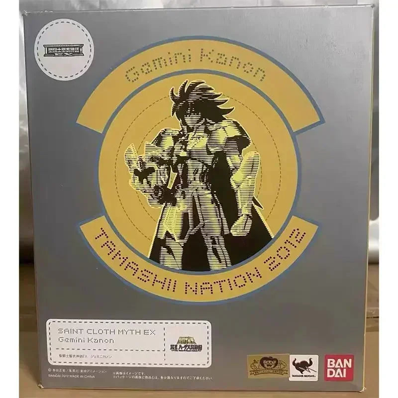 BANDAI Saint Cloth Myth EX Gemini Saga Gemini Charon Revival Edition Saint Seiya Anime Character Model Toy In Stock