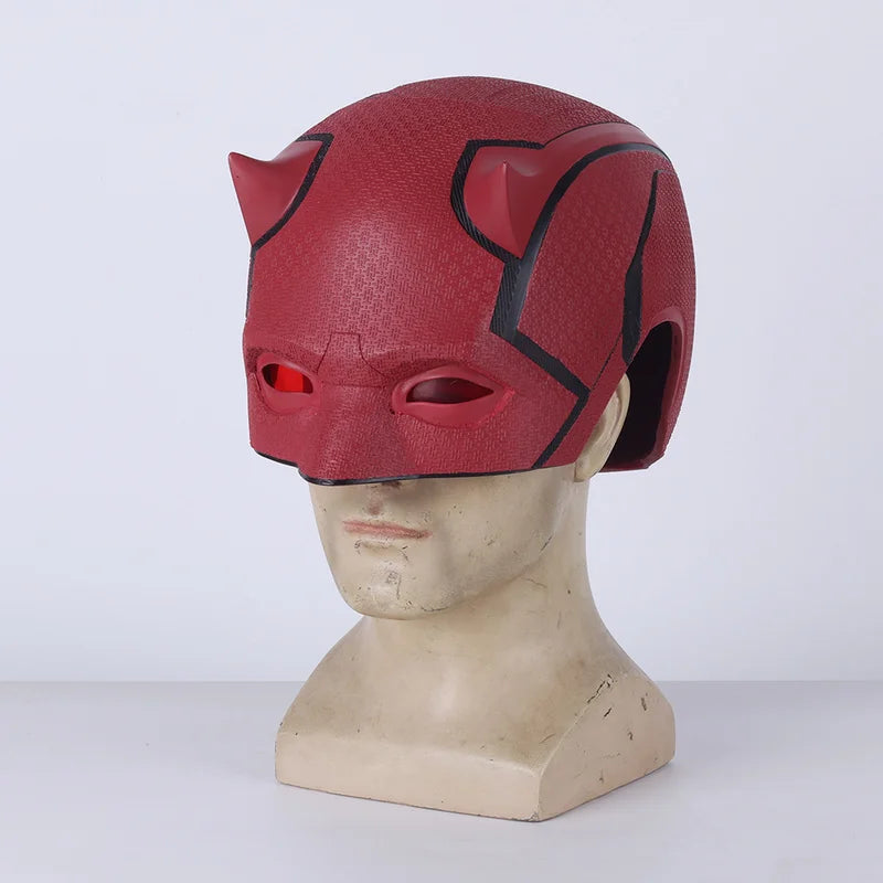 New 2025 Daredevil Born Again Mask Matt Murdock Headwear The Avengers Cosplay Helmet Superhero Headdress Party Masks Accessories