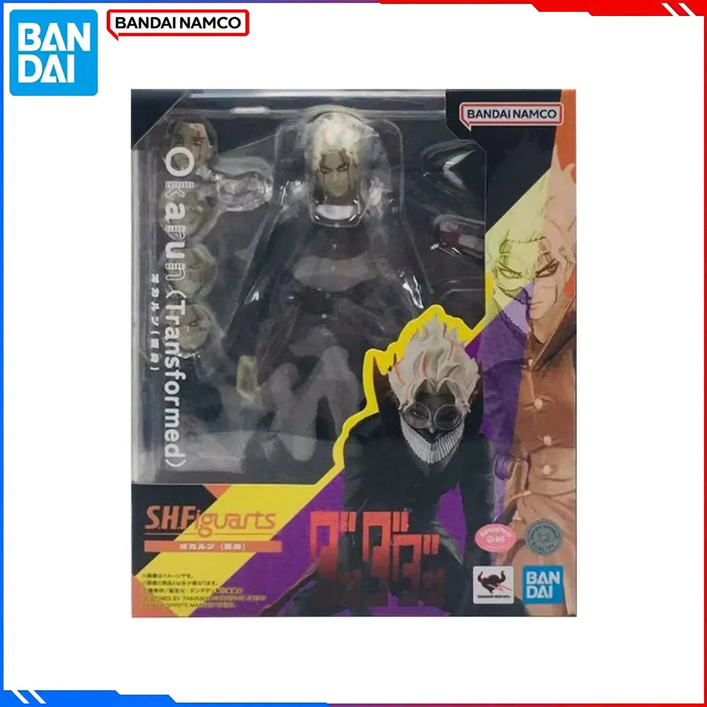 Genuine Bandai Original DAN DA DAN Figure Model Kits SHF Anime Figures Okarun Transformed Momoha Ayase Starlet  Action Model Toy