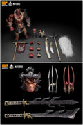 Metytoyz Memory Toys Adventurer World Wave Red Ghost Japanese Orcs Ghost faced Asura Action Figure Collection Model Doll Toys