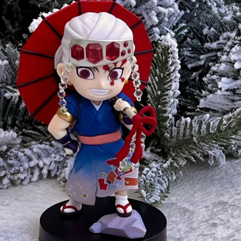 In Stock Original  Anime Plum Rain Series AB Blind Box Figure Model Desktop Ornament Trendy Toys Collectible Gift