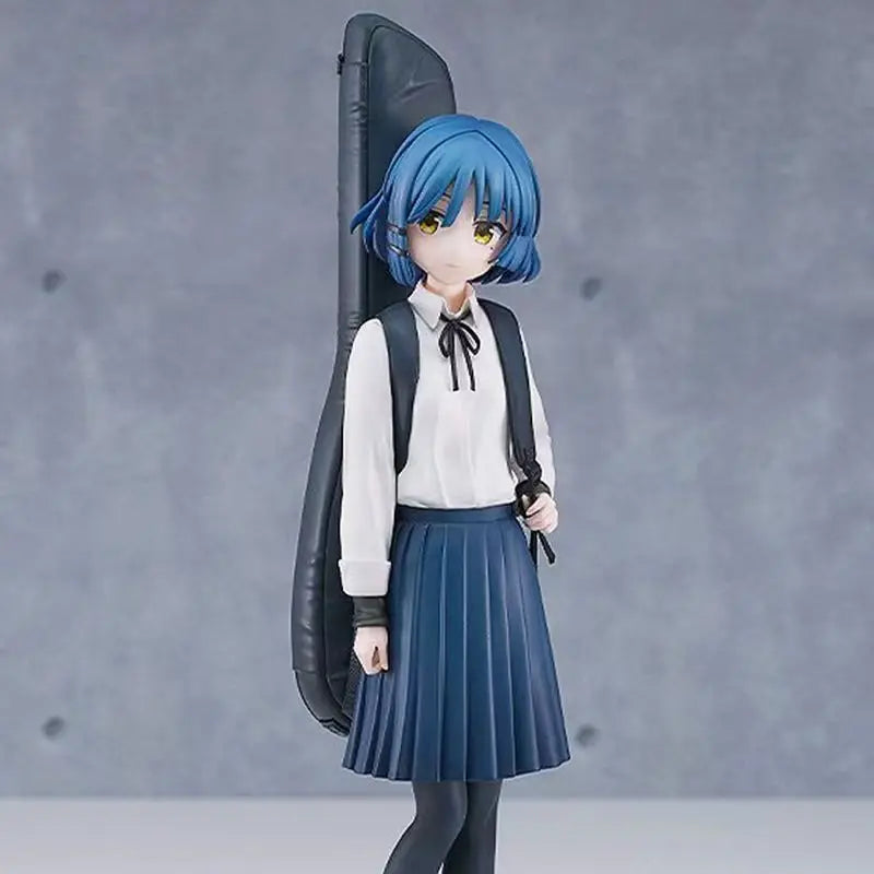 25cm Bocchi The Rock Yamada Ryo In School Uniform Standing Anime Figure Model Statue Collection Desktop Decoration Ornament Toy
