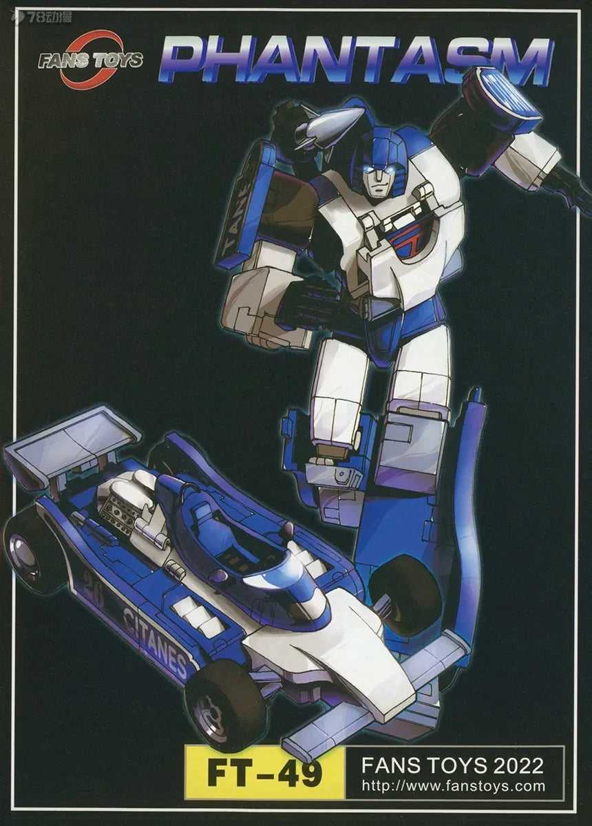 In Stock  NEW Transformation Original FansToys FT-49 FT49 Mirage PHANTASM Mp Ratio Action Figure Robot Toy with Box