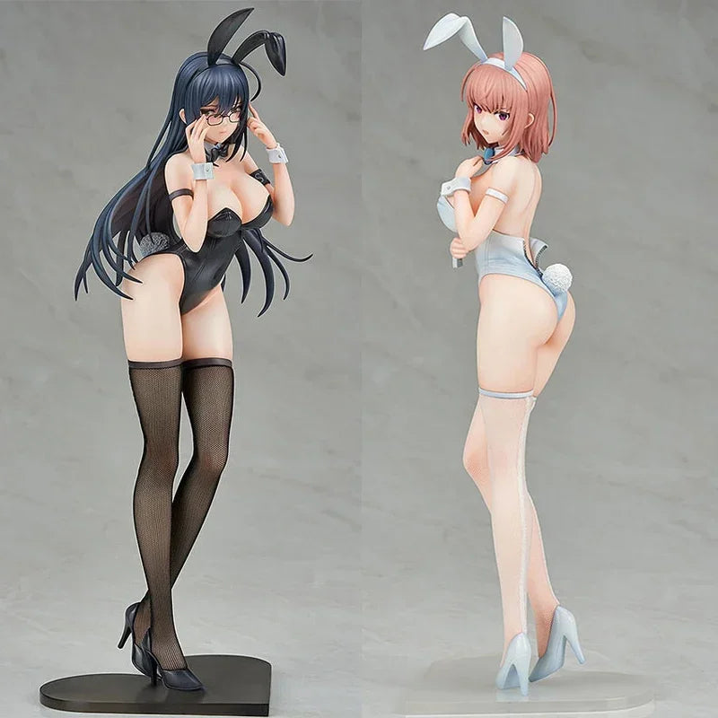 30cm Ensoutoys Black Bunny Aoi  White Bunny Natsume 1/6 Scale PVC Action Figure Adult Collection Model Toys Doll Gifts