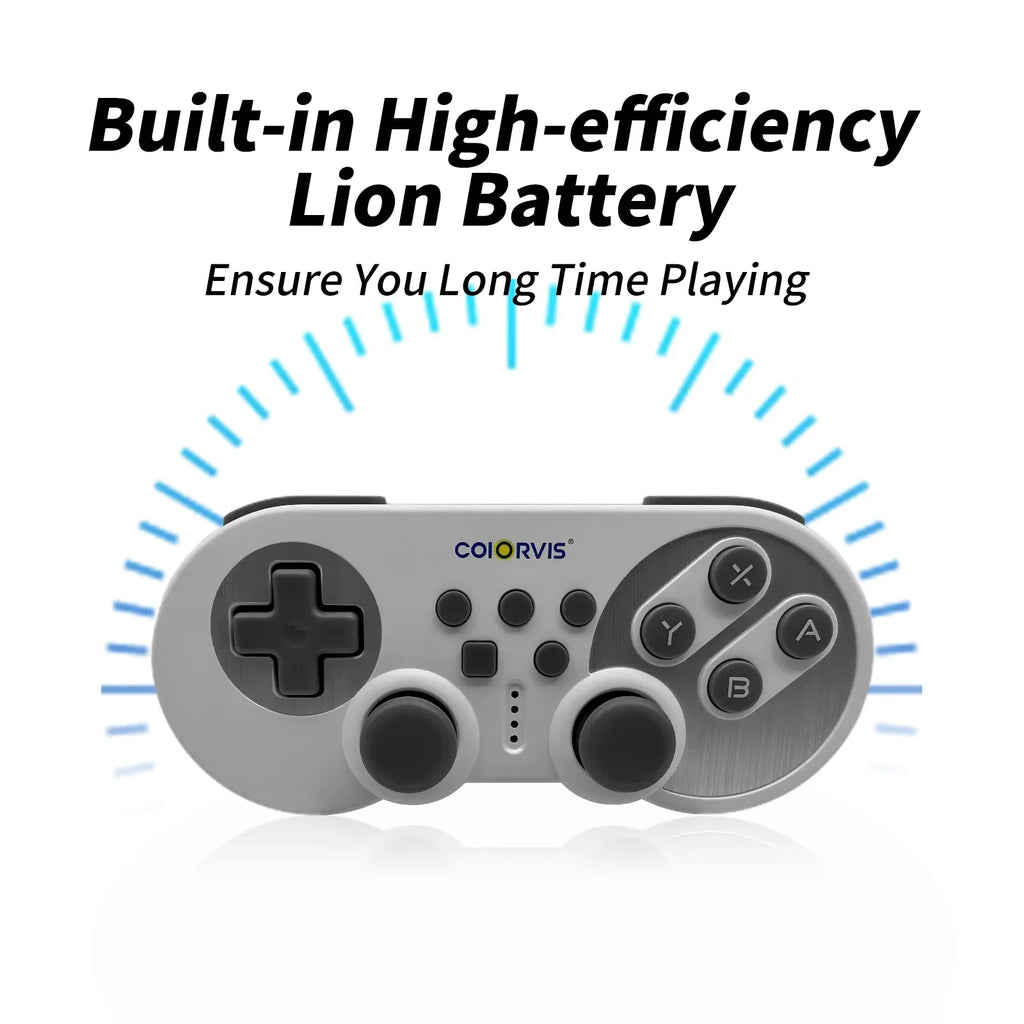 2.4G Wireless Gamepad Retro Gaming Joystick Wired Controller for PC NESPi RetroPie Game Control for Raspberry Pi 4 B