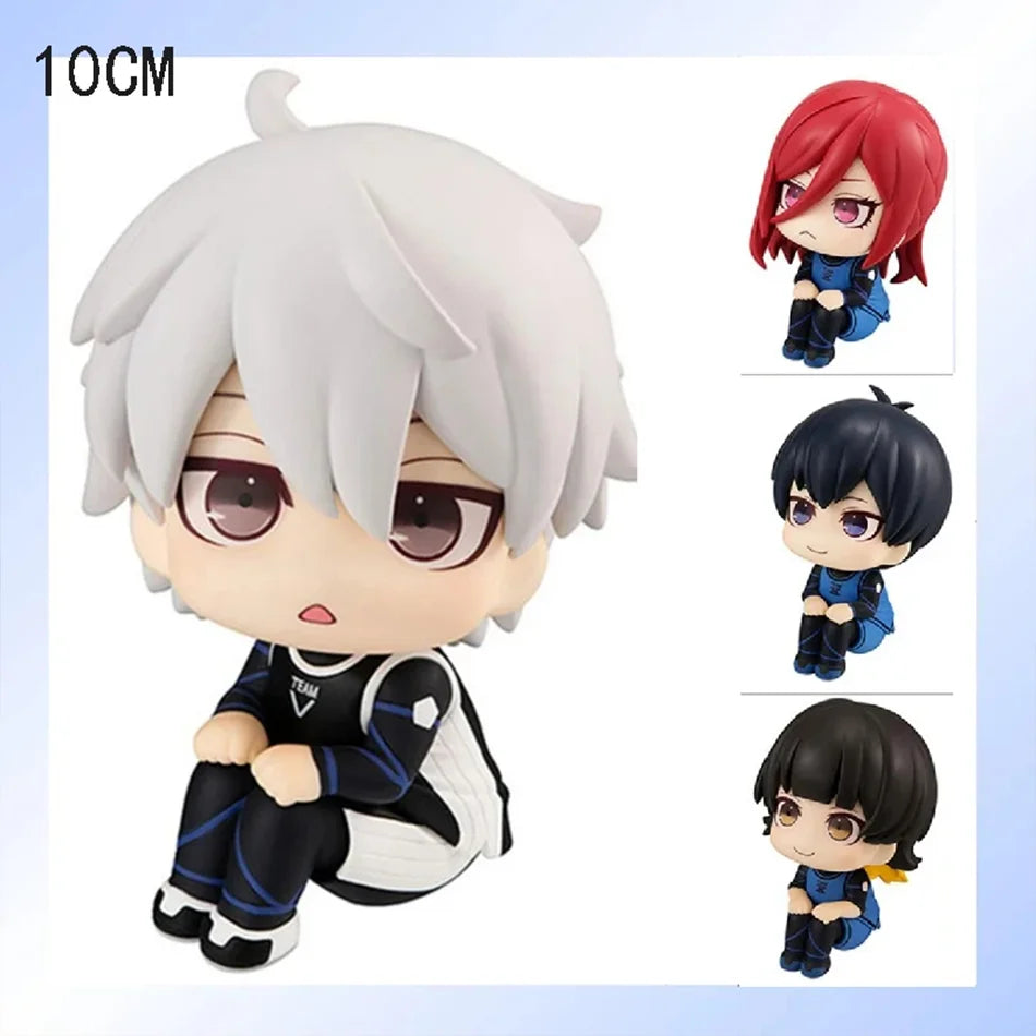 Blue Lock Anime Figure Isagi Yoichi Chigiri Hyoma Bachira Meguru Nagi Seishiro Action Figures Collection Model Figurine Doll Toy