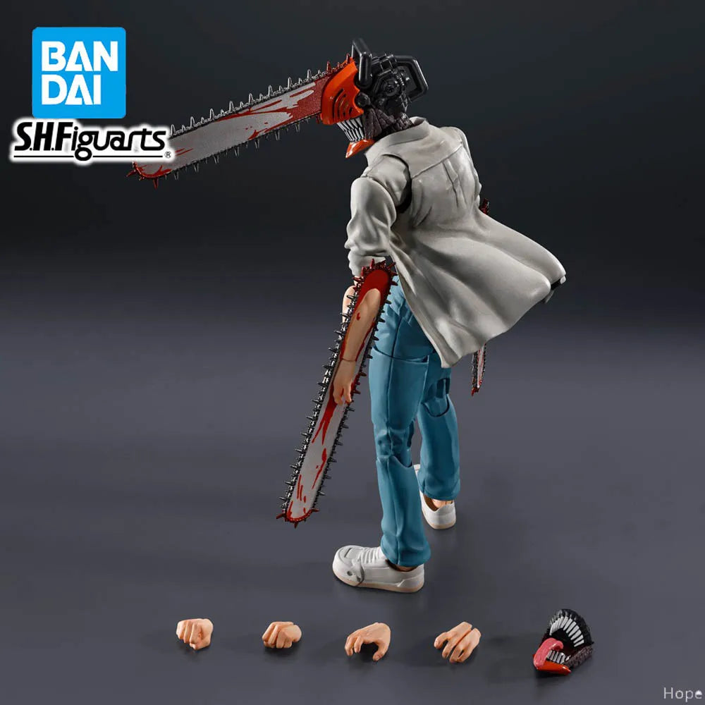 Officially Licensed BANDAI SHFiguarts Chainsaw Man The Movie Reze Arc Figure Anime Action Model Toy