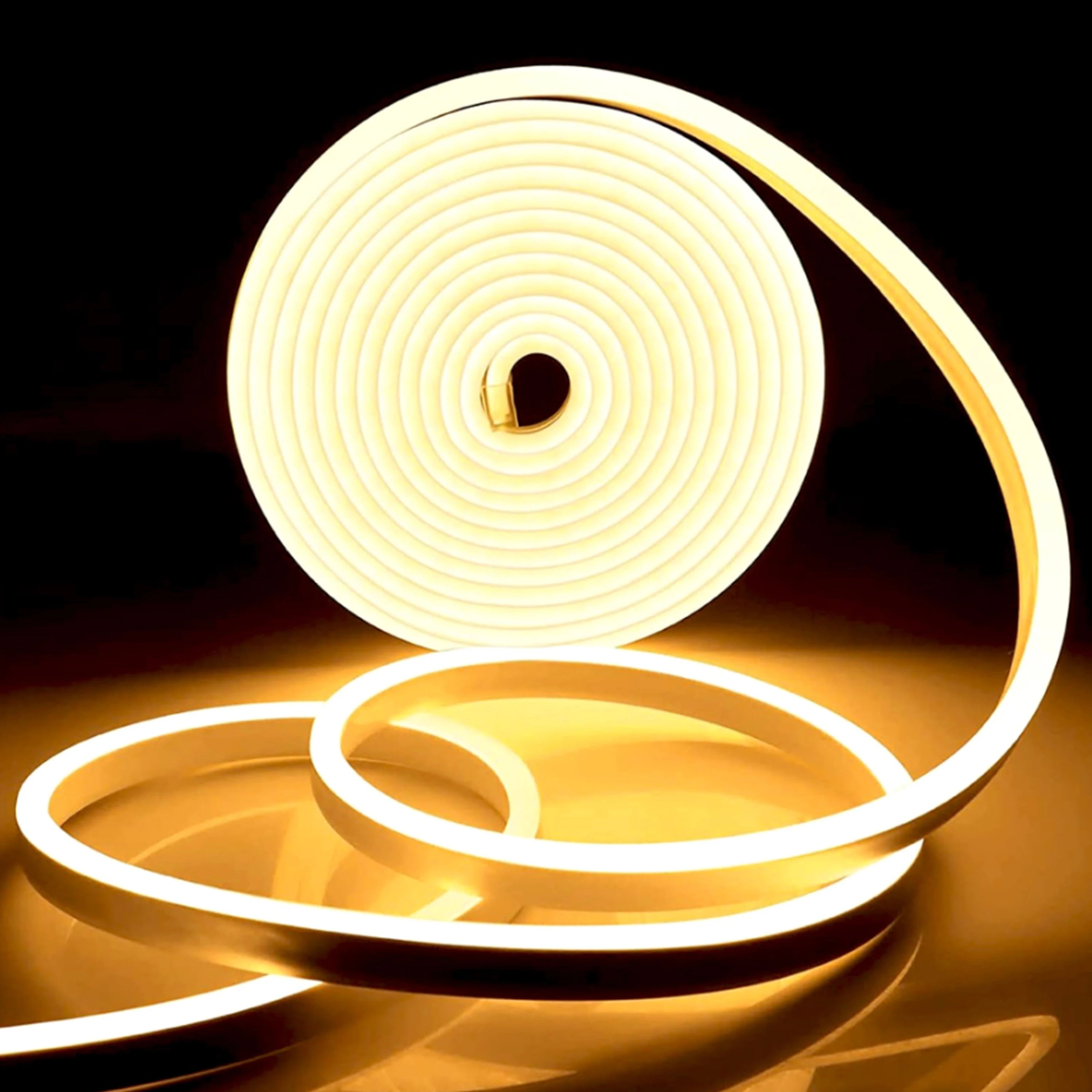 5m 12V LED Neon Strip Lights Outdoor Waterproof Silicone Neon Lamp Outdoor DIY sign Diode Tape Home Garden Decor Aquarium Light