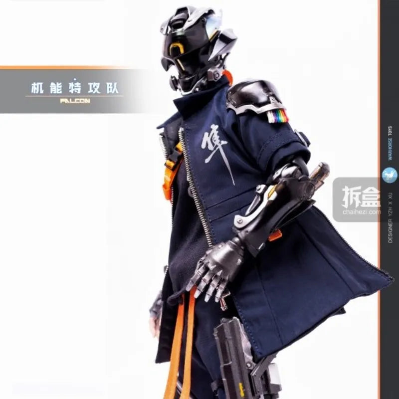WARHORSE TOYS Original "Functional Special Forces: Hayabusa" 12 Inch Mobile Doll Model Handmade Toy Gift Collection Spot