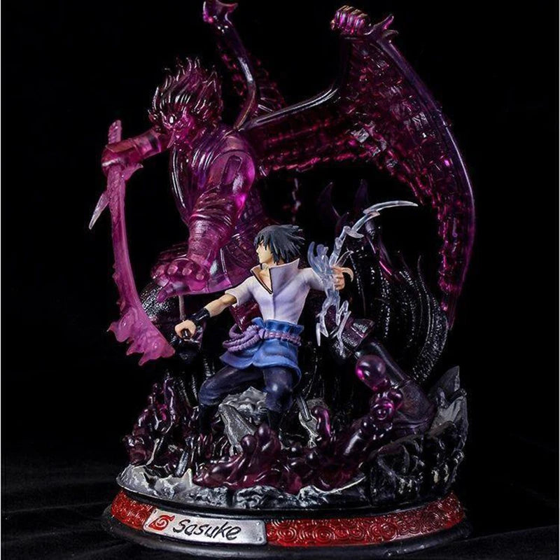 Naruto Anime Figurines Gk Susanoo Uchiha Sasuke Hatake Kakashi Uzumaki Naruto Figure Pvc Statue Model Doll Collectible Toy