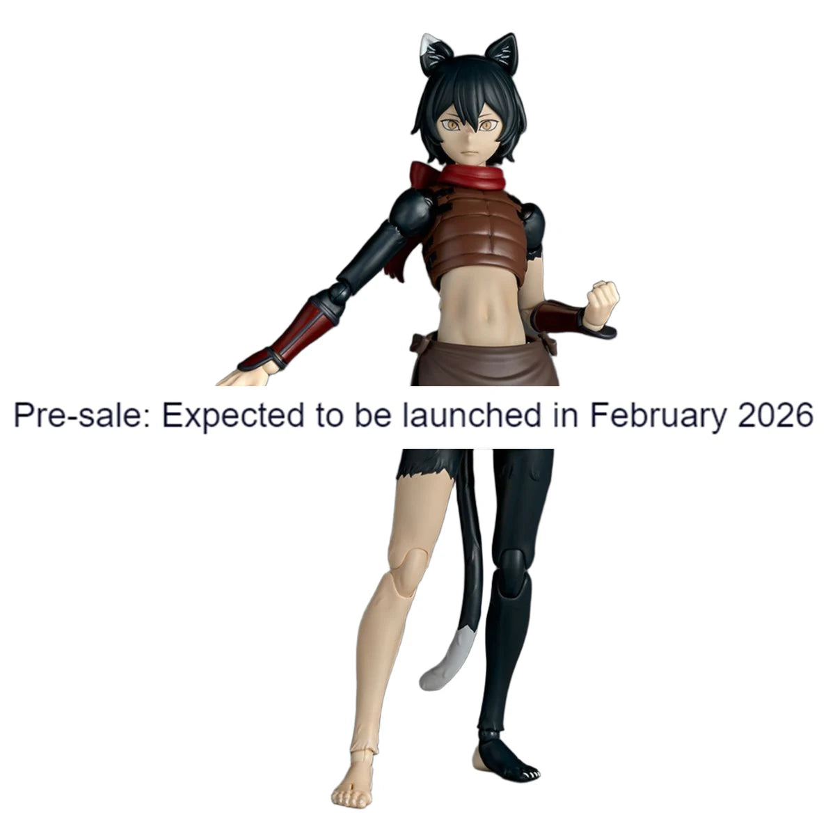 Original Genuine Kaiyodo Action/Dolls Revoltech (NR085) Dungeon Meshi Izutsumi H=145mm Anime Character Model Figure Action Toy