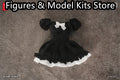 【Pre-Sale】 Snail Shell Black Silk Bubble-Sleeve Dress 1/10 1/12 Action Model Collectible Figure Toys